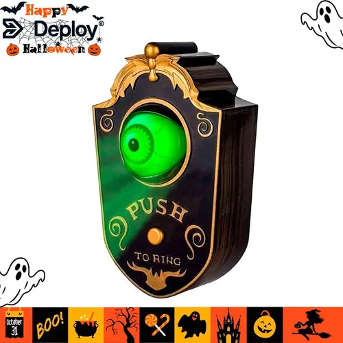 Timbre Animatronic Puerta Poseida Decoracion Halloween