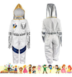 Disfraz Astronauta Infantil Dia Del Libro Niños Blanco