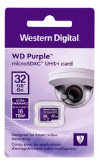 Tarjeta De Memoria Microsdhc 32gb Wd Purple Uhs-i 4k 100mb/s