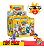 30 Sobres Twopack Superzings Serie 4 Original Coleccionables