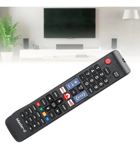 Control Remoto Universal Master-g 4 En1 Para Sony Samsung LG Negro