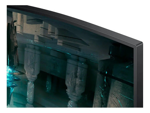 Monitor Gamer Curvo Samsung Odyssey G6 27in Qhd Inalambrico Negro
