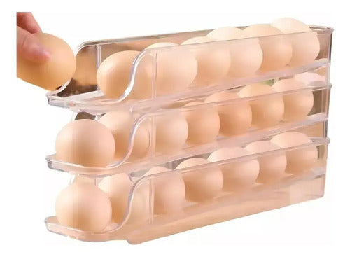 Organizadores De Huevos 20 Unidades Transparante