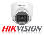 Camara Analoga Domo Hikvision Smart Hybrid Light 2mp 2.8mm Blanco
