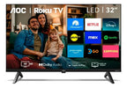 Smart Tv 32  Aoc Roku Tv Series 32s5045 Led Hd Wifi Hdmi Usb