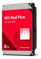 Disco Duro Interno Wd Red Plus 8tb 3.5in Nas/ Pc/ Dvr/ Nvr Rojo