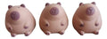 Pack De 3 Squishy Anti-estrés De Capybara De 9cm Marrón