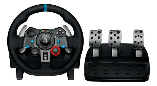 Volante Y Pedales Logitech G29 Ps5 Ps4 Ps3 Pc Force Feedback Negro