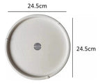 Estante Especiero Giratorio De 2 Niveles Cocina Blanco