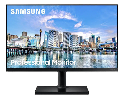 Monitor Samsung Essential T45f 24in Fhd Ips 75hz 5ms Pivot Negro