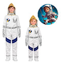Disfraz Astronauta Infantil Dia Del Libro Niños Blanco