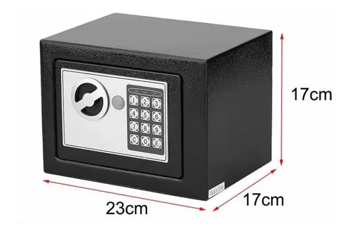 Caja Seguridad Fuerte Digital Safewell X2 Llaves + Teclado Negro