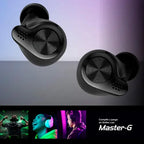 Audifonos Inalambricos Master-g Buds10 Tws Bluetooth V5.3 Negro