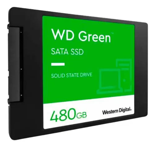 Disco Solido Ssd Interno Wd Green 480gb Sata 6gb/s 545mb/s Verde