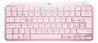 Teclado Inalambrico Logitech Mx Keys Mini Recargable Usb-c Rosado Español España