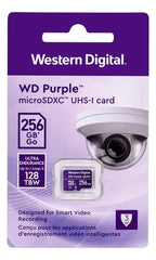 Tarjeta De Memoria Microsd 256gb Wd Purple Sdxc Clase 10 4k