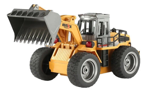 Camión Caterpillar A Control Remoto Realista 1:18 Señal 2.4g Amarillo