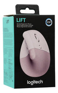 Logitech Lift Vertical Mouse Ergonomic 1000 Dpi Rosado Rosa