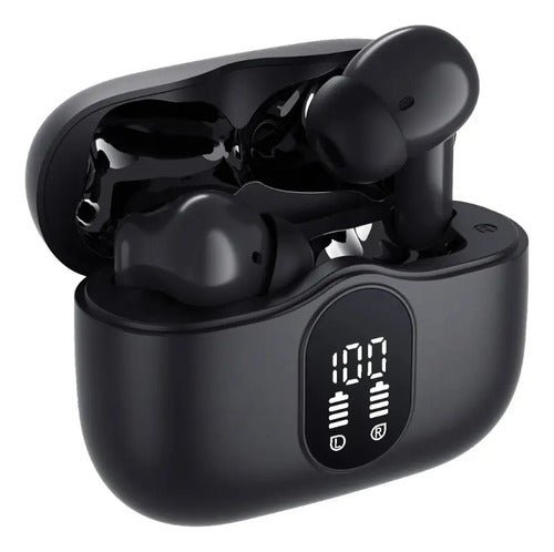 Audifonos Inalambricos Master-g Buds30 Tws Bluetooth V5.3 Negro