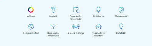 Ampolleta Inteligente Wifi Tp-link Tapo Rgb App Alexa Google Rgb