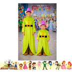 Disfraz Traje Enano Cuento Infantil Dia Del Libro Halloween Verde