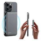 Cargador Power Bank Para iPhone Master-g 5.000mah Magsafe Gris