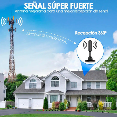 Antena Hd De Television Digital Smart Tv Plasma Lcd Ip65