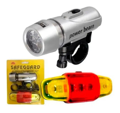 Luz Intermitente Safeguard Para Bicicleta Delantera Moto