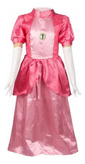 Disfraz Vestido Princesa Peach Día Del Libro Cuento Infantil Peach