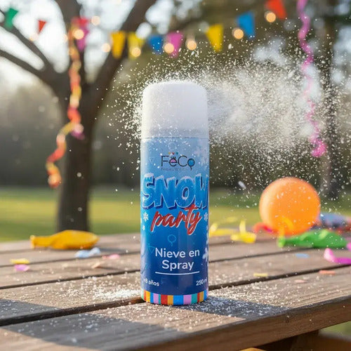 24 Nieves Spray Nieve Artificial Navidad  Fiestas