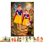 Disfraz Princesa Blanca Nieves Cuento Infantil Dia Del Libro Amarillo