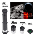 Telescopio Monocular Astronómico Niños Aprendiz Zoom 60x Metalico