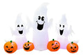 Deco Familia Fantasma Inflable Led 180cm Halloween Decoracin