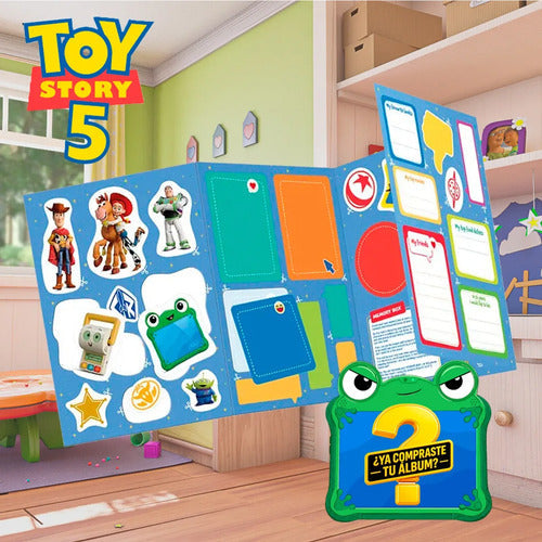 Pack Album + 10 Sobres Toy Story 5 Original Panini 2026