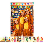 Trajes Disfraces Cuentos Infantiles Dia Del Libro Halloween Leon 7-9