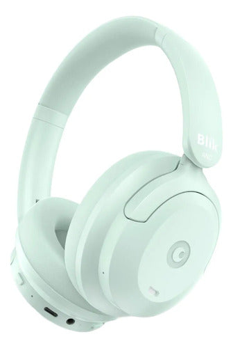 Audifonos Inalambricos Blik Soul900 Anc Tws 60hrs + Estuche Verde
