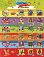 Super Zings Serie 3 Pack 10 Sobres 1 Figura Por Sobre