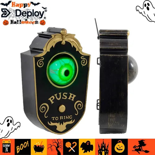 Timbre Animatronic Puerta Poseida Decoracion Halloween