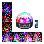 Bola Magica Escenario Led Lampara Colores Musical Con Usb