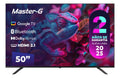 Smart Tv Master-g Led 50 Google Tv 4k Uhd Bluetooth Mgg50ufkg 2025
