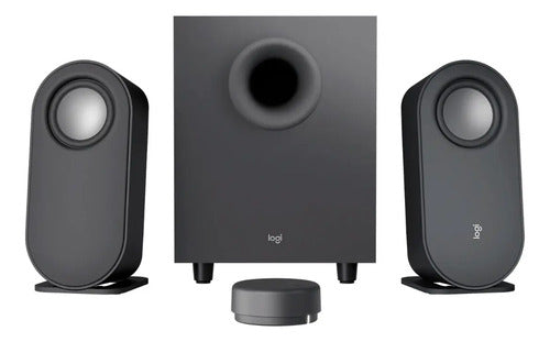 Parlantes Y Subwoofer Logitech Z407 80w Control Inalambrico Negro