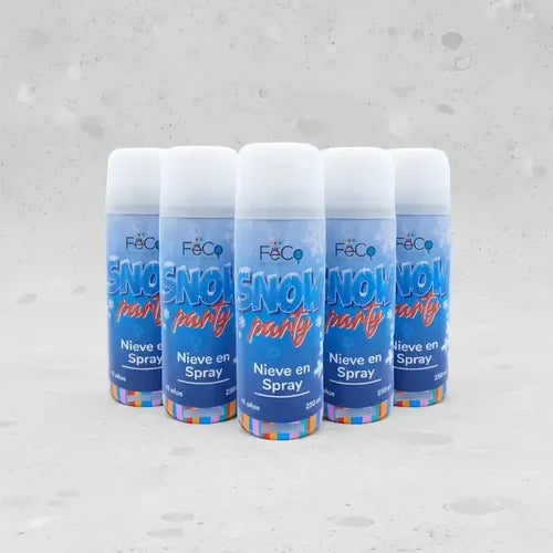 24 Nieves Spray Nieve Artificial Navidad  Fiestas