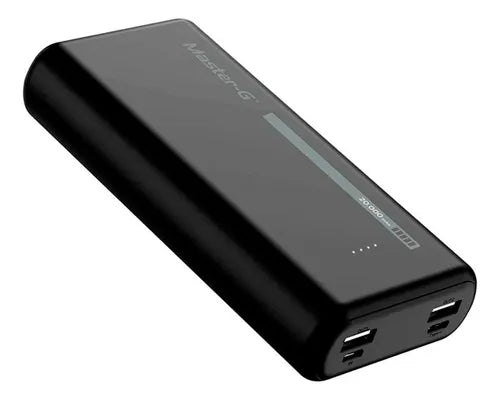 Bateria Externa Portatil Power Bank Master-g 20.000mah 10w Negro