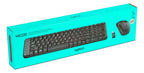Kit Teclado Y Mouse Inalambrico Logitech Mk220 Usb Español Negro
