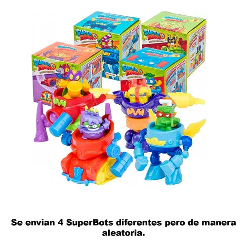 Superzings Serie 3 Original 4 Superbot Figuras Coleccionable