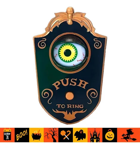 Timbre Animatronic Puerta Poseida Decoracion Halloween