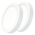 Panel Surface 18w Redondo - Unidad - 1 - 220v - Blanco - Blanco - 6500 K