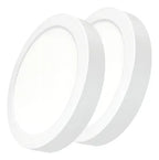 Panel Surface 18w Redondo - Unidad - 1 - 220v - Blanco - Blanco - 6500 K