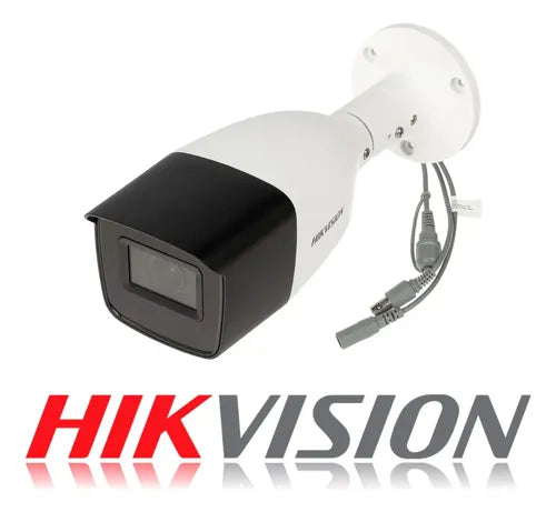 Camara Analoga Bala Hikvision 2mp Lente Varifocal Ir40m Ip67 Blanco