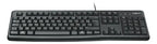Teclado Alambrico Logitech K120 Usb 2.0 Español Antiderrame Negro Español España